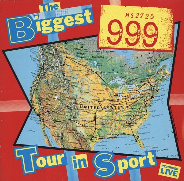 999 – The Biggest Tour In Sport (1980) Vinyl Album LP