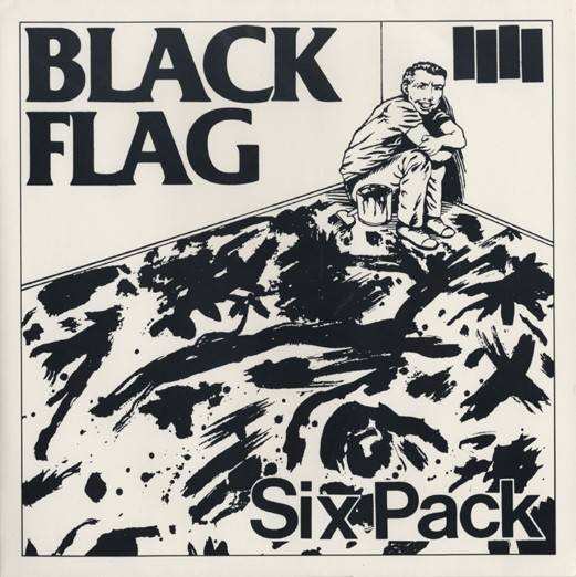 Black Flag – Six Pack (1981) Vinyl 10″ EP Reissue