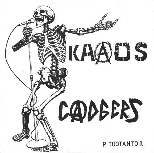 Cadgers – Puolittain E.P. (1981) Vinyl 7″ EP Repress