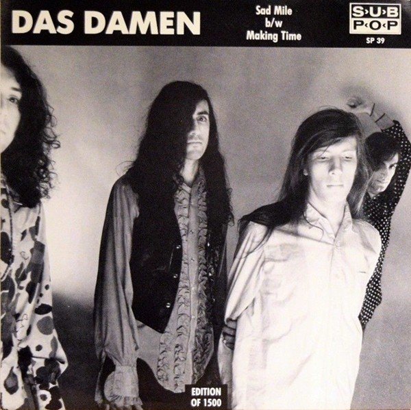 Das Damen – Sad Mile b/w Making Time (1989) Vinyl Album 7″