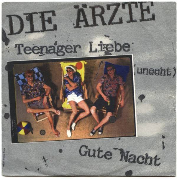 Die Ärzte – Teenager Liebe (Unecht) / Gute Nacht (1989) Vinyl Album 7″