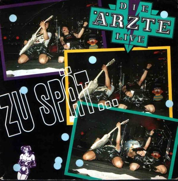 Die Ärzte – Zu Spät (Hit Summer Mix ’88) (1988) Vinyl Album 7″