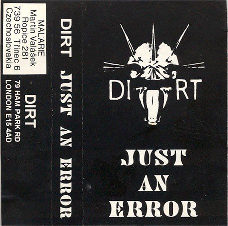 Dirt – Just An Error (1985) Cassette