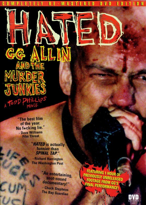 GG Allin & The Murder Junkies – Hated (1993) DVD Reissue Remastered