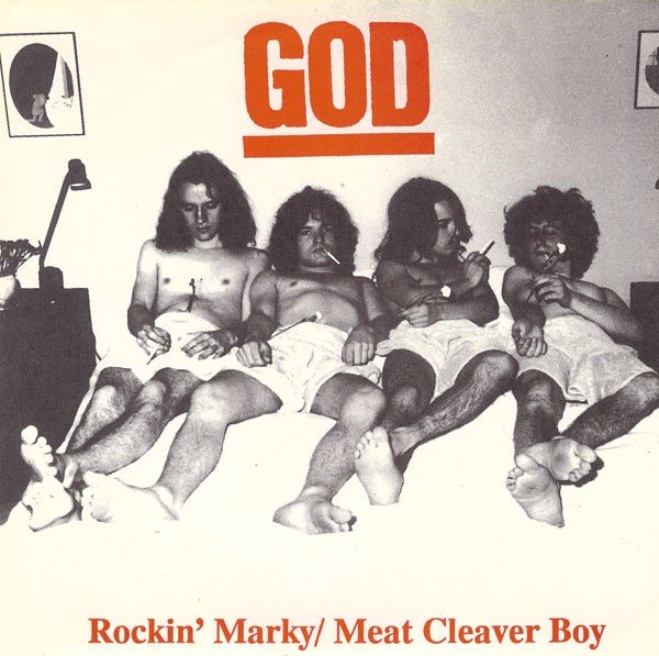 God – Rockin’ Marky / Meat Cleaver Boy (1989) Vinyl Album 7″