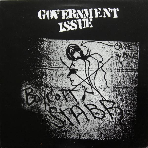 Government Issue – Boycott Stabb + Live (1983) Vinyl Album LP Reissue