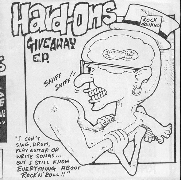 Hard-Ons – Giveaway E.P. (1989) Vinyl 7″ EP