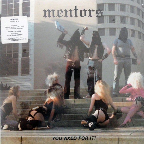 Mentors – You Axed For It! (1985) Vinyl Album LP