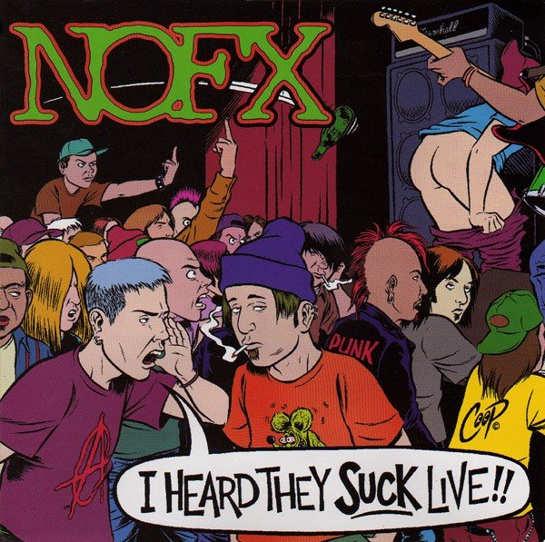 NOFX – I Heard They Suck Live!! (1995) CD Album