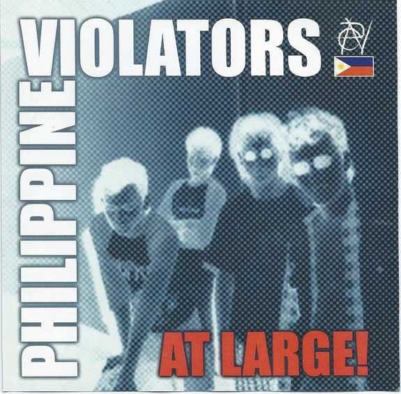 Philippine Violators – At Large! (1987) CDr Album Reissue