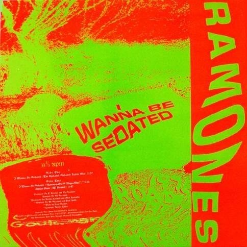 Ramones – I Wanna Be Sedated (1988) Vinyl 12″