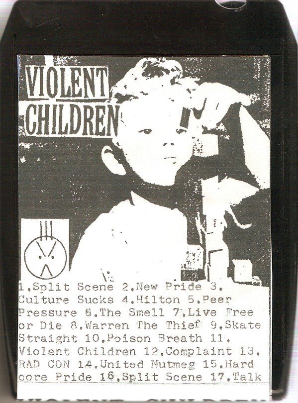 Violent Children – Rock Against Spindlers (1987) 8-Track Cartridge Album