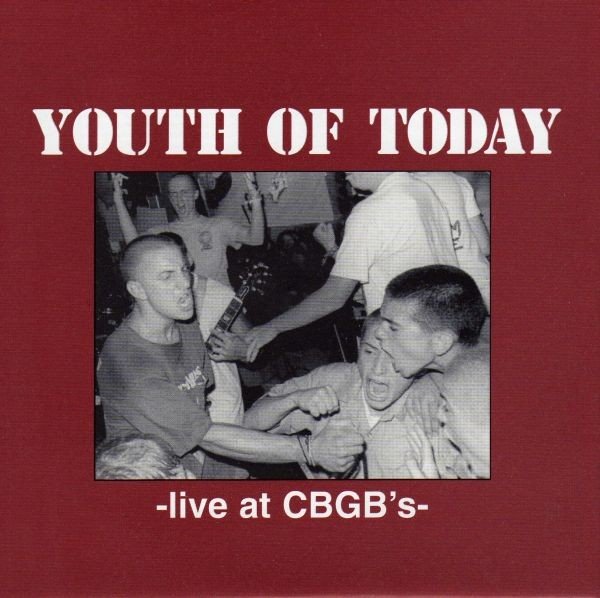 Youth Of Today – Live At CBGB’s (1998) Vinyl 7″