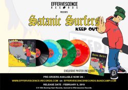 Satanic Surfers classic album Keep Out ! to be released on colored vinyl