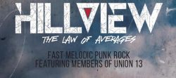 Hillview (USA skate punk) stream new song Why I had to leave from upcoming album The Law of Avereages, out in December 14, 2018