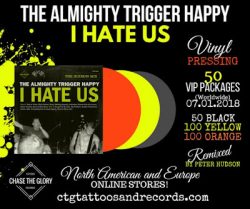 The Almighty Trigger Happy release their classic album  "I Hate Us" on vinyl