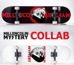 Millencolin release new Mystery Polar Heart Skatedeck