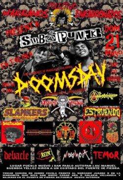 21/MAY/2017 | SUBE AL PUNK CON DOOMSDAY (COL) – TOLUCA @ SAN PABLO AUTOPAN