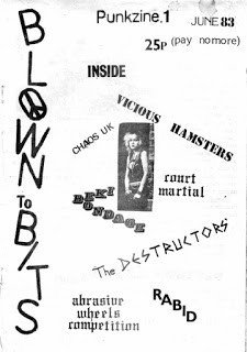 Blown To Bits – fanzine No.1 No.2 (1983)