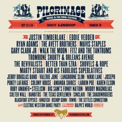 Justin Timberlake, Eddie Vedder, Ryan Adams to play Pilgrimage Festival 2017