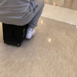 Watch Drake Cruise the Airport on Motorized OVO Suitcase