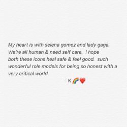 Kesha Shares Message of Support for Lady Gaga, Selena Gomez