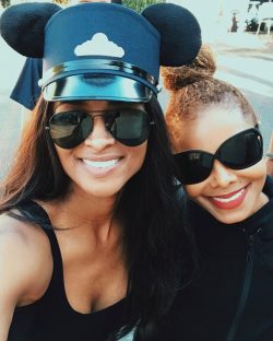 Janet Jackson & Ciara Take Kids to Disneyland for Playdate