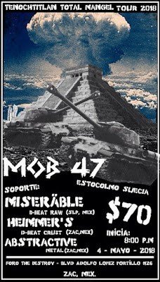 04/MAY/2018   |   MOB 47 (SUECIA) – ZACATECAS @ FORO THE DESTROY